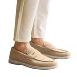 Suède herenloafers Sant-Antonio