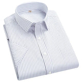 Korte mouwen zakelijke shirt