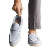 Suède herenloafers Sant-Antonio