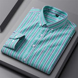 Heren Elegante Oxford Overhemd