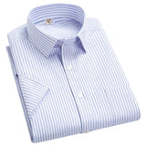 Korte mouwen zakelijke shirt
