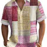 Elegante Patchwork Overhemd