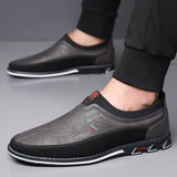 Leren Business Schoenen Slip-On