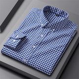 Heren Elegante Oxford Overhemd