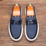 Leren herenloafers Napoli
