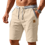 Sem – lichte zomershort voor heren met trekkoord