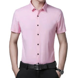 Korte Mouwen Business Casual Overhemd