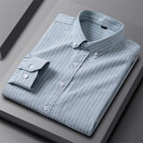 Heren Elegante Oxford Overhemd