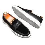 Leren herenloafers Napoli