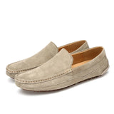 Elegante suède herenloafers Premium