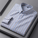 Heren Elegante Oxford Overhemd