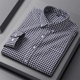 Heren Elegante Oxford Overhemd