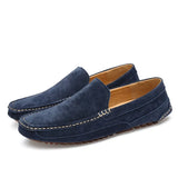 Elegante suède herenloafers Premium