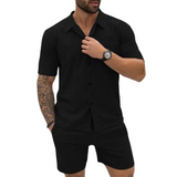 Set van Shirt en Shorts - Retro
