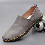 Leren herenloafers Santorini