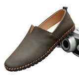 Leren herenloafers Santorini