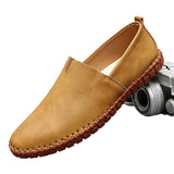Leren herenloafers Santorini