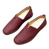 Leren herenloafers Santorini