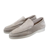 Elegante suède herenloafers