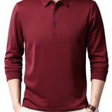 Elegante Poloshirt met Lange Mouwen