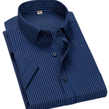 Korte mouwen zakelijke shirt