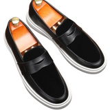 Leren herenloafers Napoli