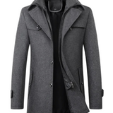 Elegante wollen winterjas