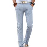 Slim Fit Linnenbroeken