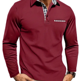 Polo Shirt met Lange Mouwen