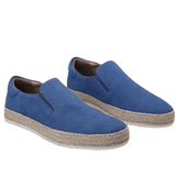Suède zomerloafers voor heren