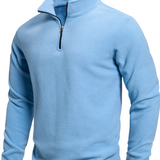 Sweater met lange mouwen en rits