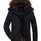 Katoenen Winterjas met Capuchon