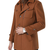 Elegante Wolmantel