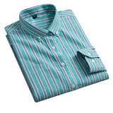 Heren Elegante Oxford Overhemd