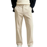 Herens Chino's in Sandy Beige – Losse Pasvorm