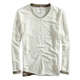 Herenshirt Parijs met lange mouwen – vintage