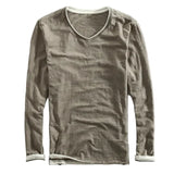 Herenshirt Parijs met lange mouwen – vintage