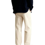 Herens Chino's in Sandy Beige – Losse Pasvorm