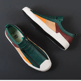 Leren schoenen met rits