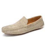 Elegante suède herenloafers Premium