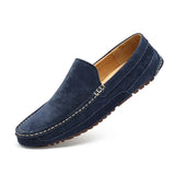 Elegante suède herenloafers Premium
