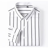 Elegante Patroongeschenk Katoenen Overhemd