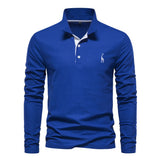 Casual Lange Mouwen Polo Shirt