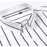 Elegante Patroongeschenk Katoenen Overhemd