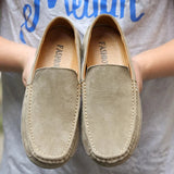 Elegante suède herenloafers Premium