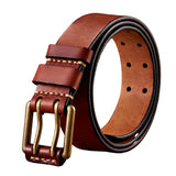 Riem Lancaster – vintage riem met dubbele gesp