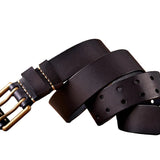 Riem Lancaster – vintage riem met dubbele gesp