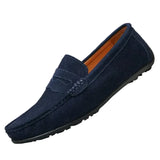 Suède herenloafers Floris