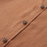 Casual Korte Mouw Katoenen Shirt