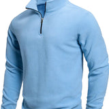 Sweater met lange mouwen en rits
